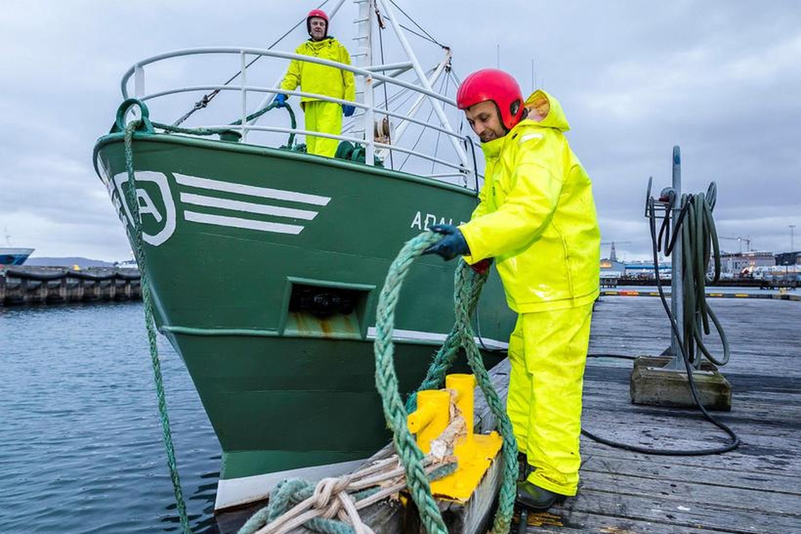 Sjómenn vilja að fæðispeningar teljist ekki skattskyld laun þar sem …