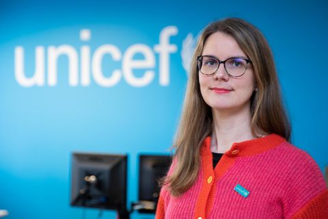 Birna Þórarinsdóttir, managing director of UNICEF in Iceland.