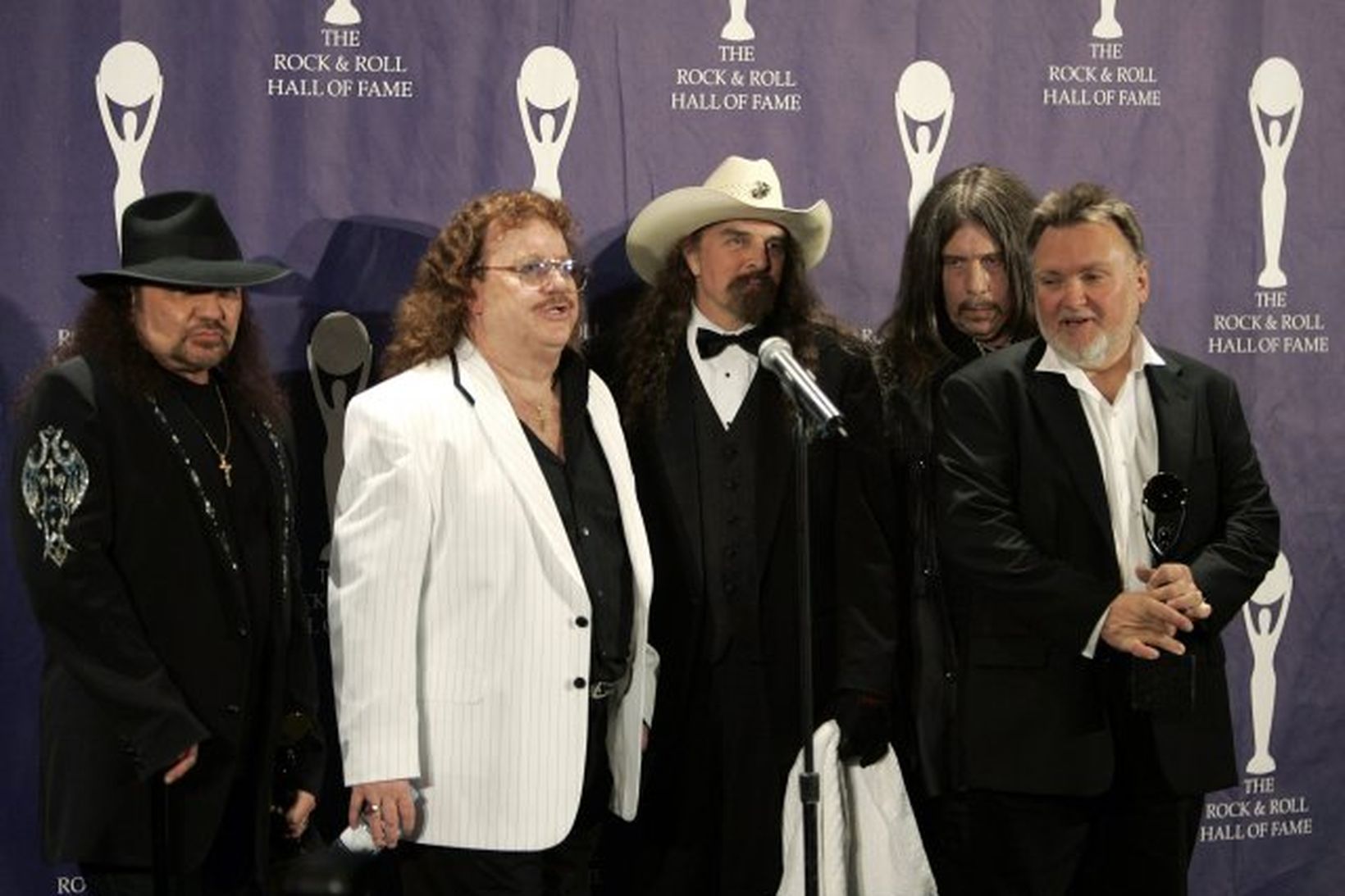 Lynyrd Skynyrd árið 2006. Billy Powell er annar frá vinstri, …