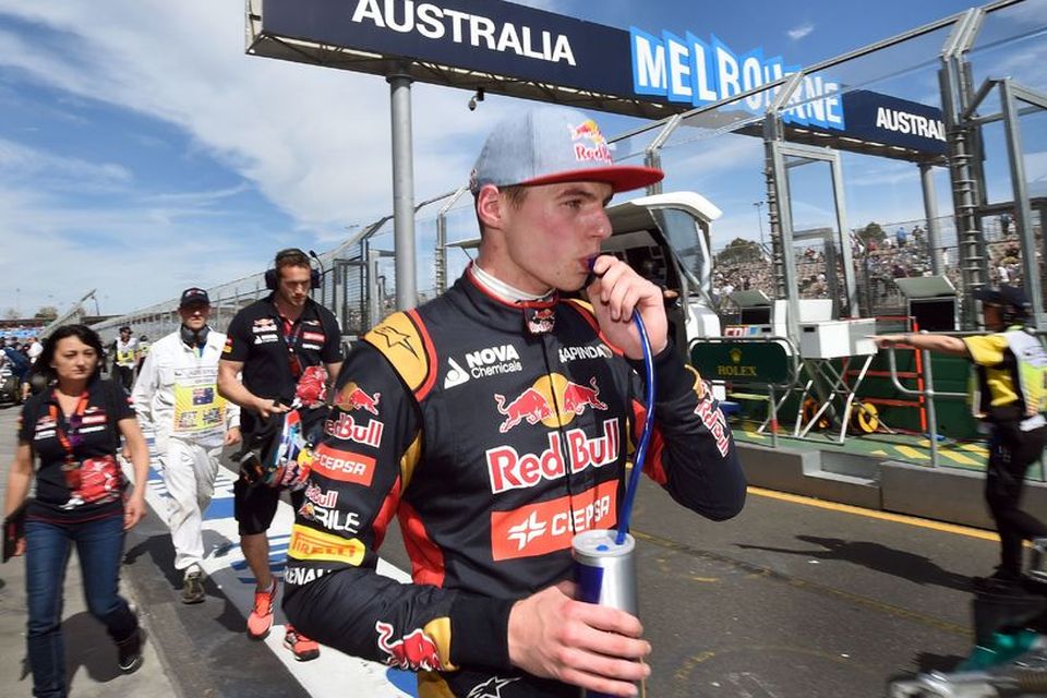 Max Verstappen í Melbourne.