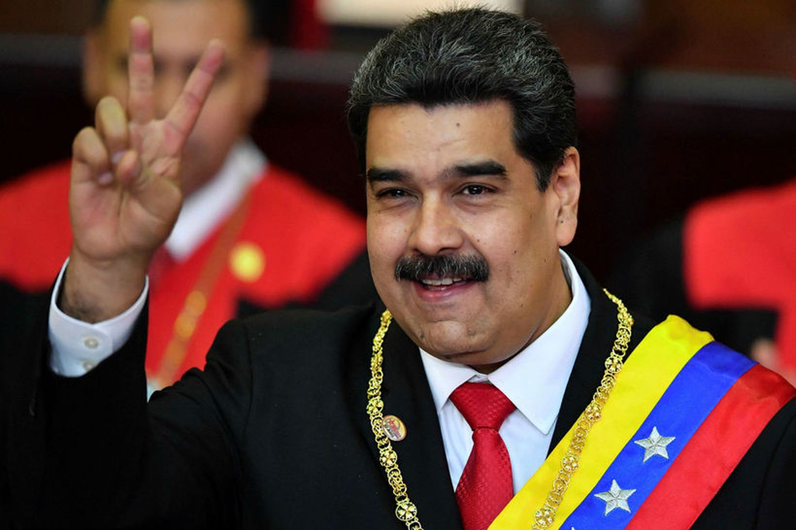 Nicolas Maduro, forseti Venesúela, segir Ku Klux Klan stjórna í …
