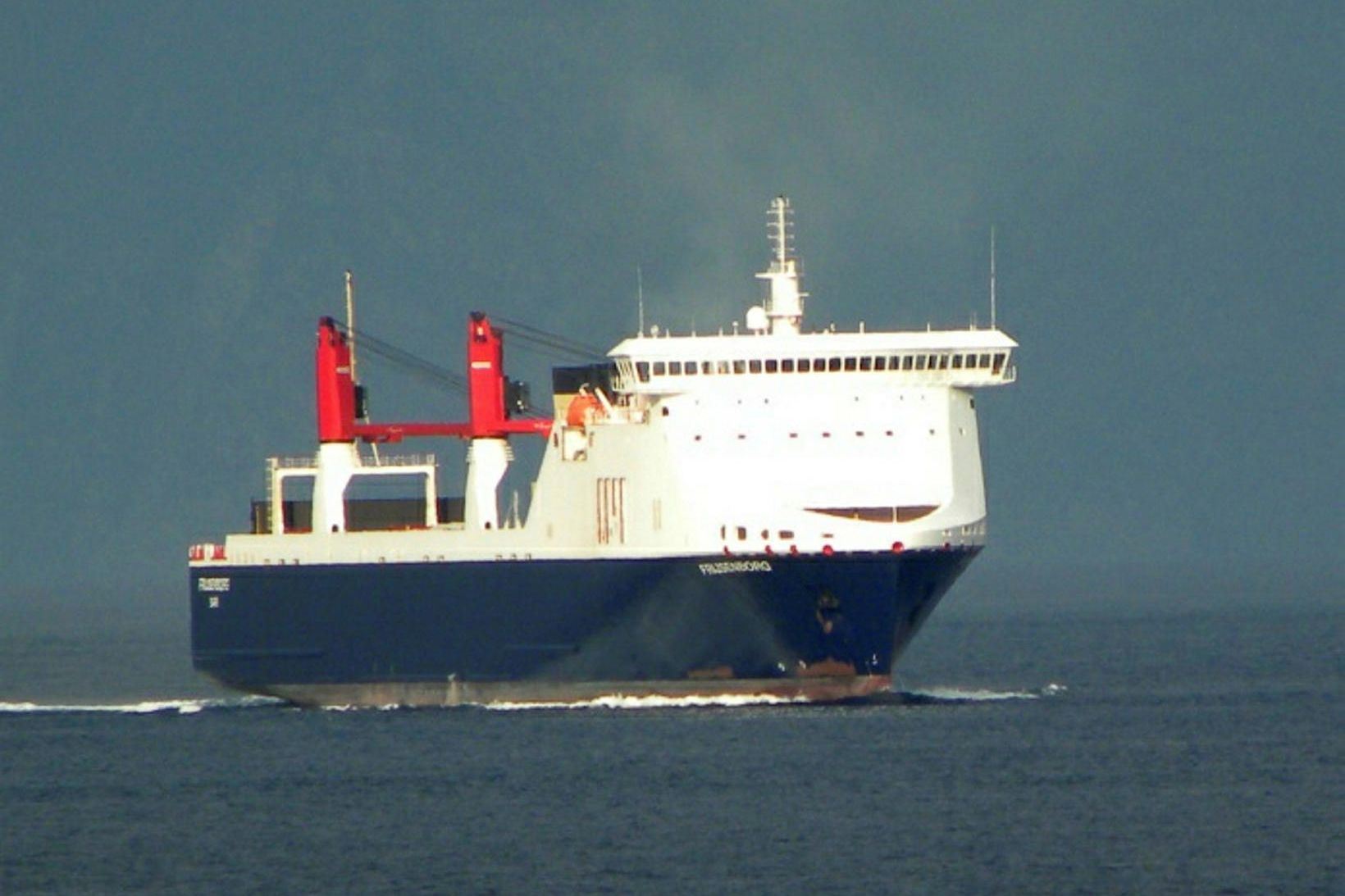 Frijsenborg. Danskt-ítalskt flutningaskip siglir með vörurnar.