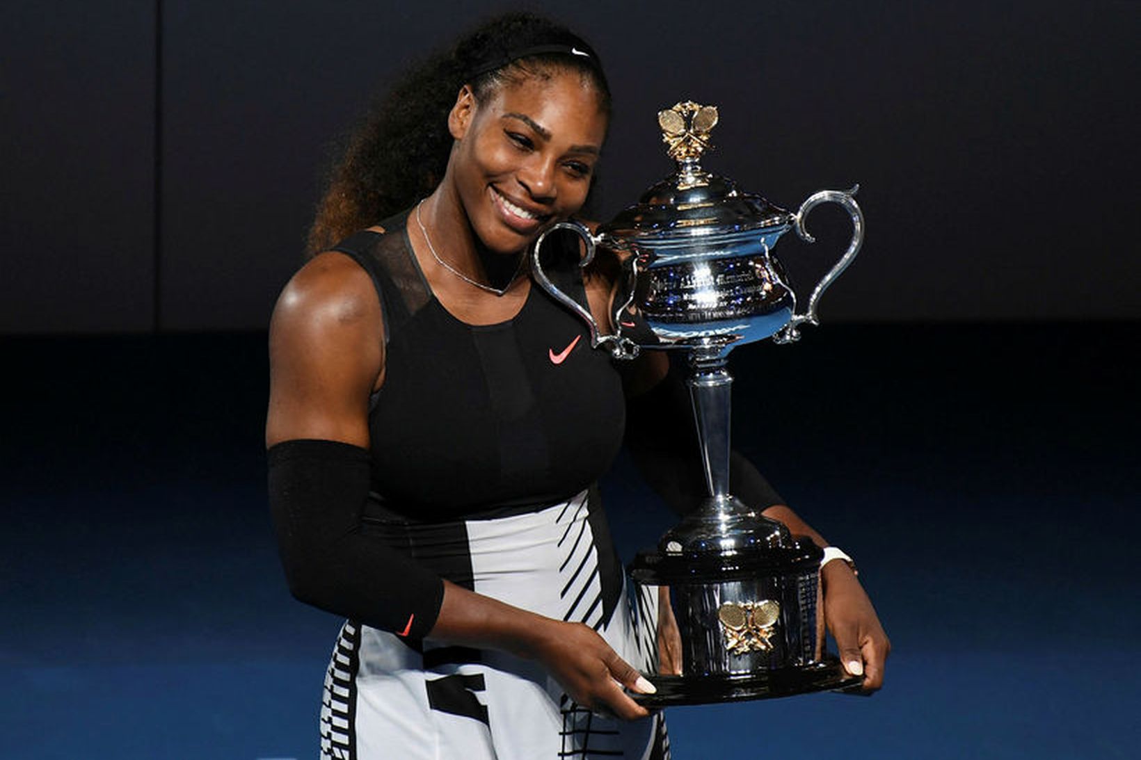 Serena Williams er afskaplega sigursæl.