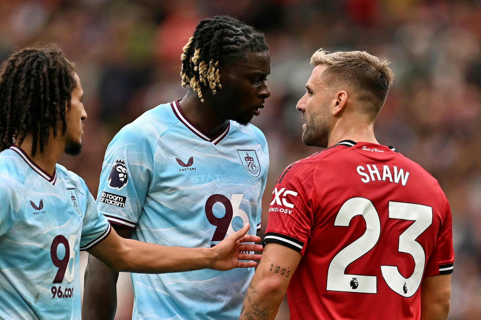 Sigurmark í uppbótartíma á Old Trafford