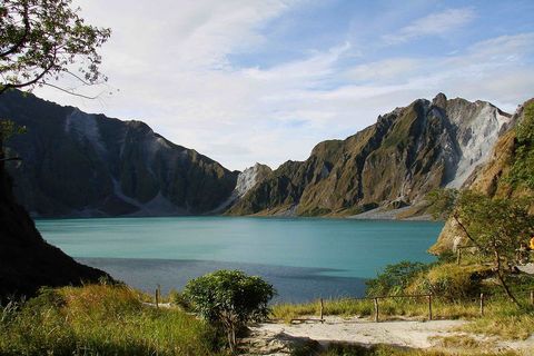 Lake Pinatubo in the Philippines.