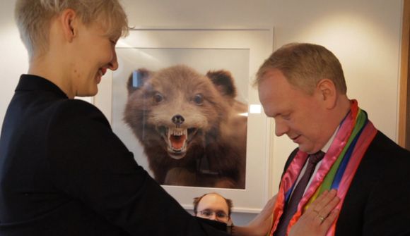 Í öllum regnbogans litum í Sotsjí
