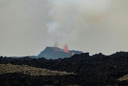 Eldgosið hófst 16. júlí.