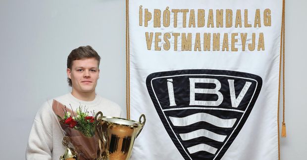 Oliver Heiðarsson var bestur í Vestmannaeyjum árið 2024.