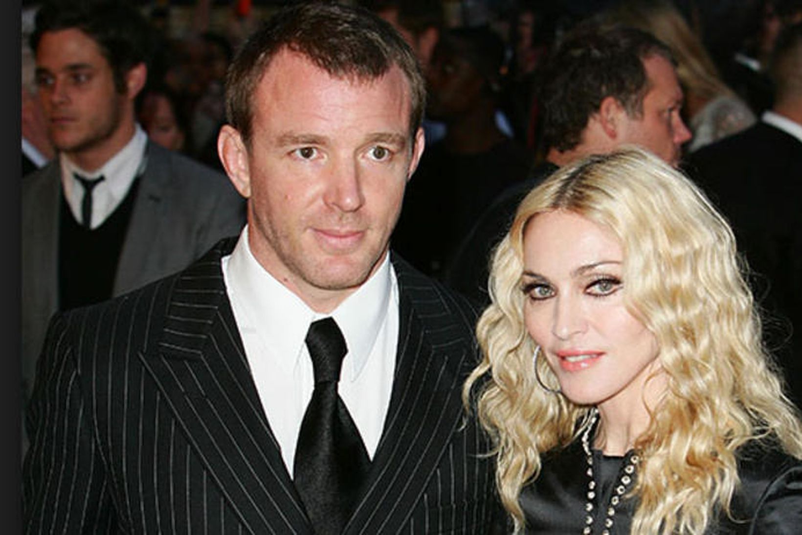 Guy Ritchie og Madonna á meðan allt lék í lyndi.