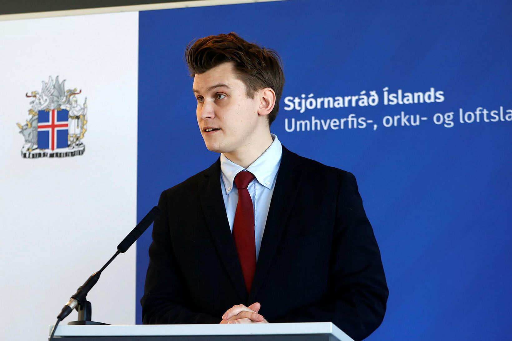 Jóhann Páll Jóhannsson, umhverfis-, orku- og loftslagsráðherra