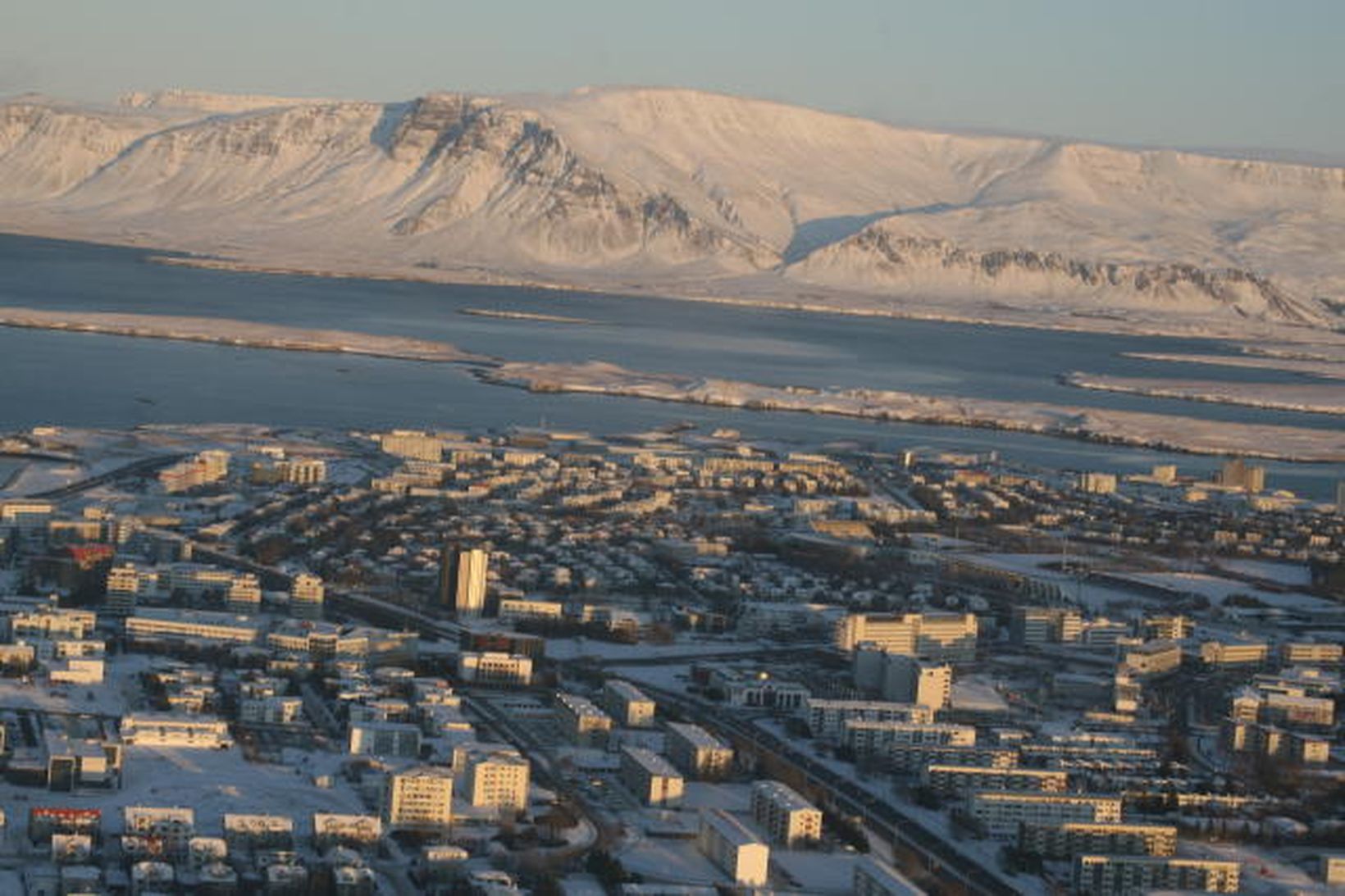 Reykjavík á vetrardegi. Borgarbúar hafa áhrif á nærsamfélagið í fyrirhuguðum …