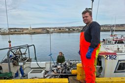 Halldór Rúnar Stefánsson á Hólma ÞH er sá eini á grásleppuvertíð þetta vor á Þórshöfn.