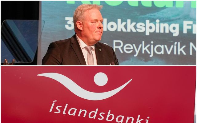 Sigurður Ingi var ekkert að málalengja varðandi ástæður þess að Íslandsbanki verður seldur í tveimur …