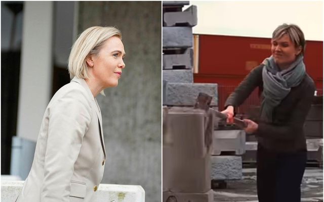 Fyrir kosningar var Kristrún með sleggju til að berja niður vextina.