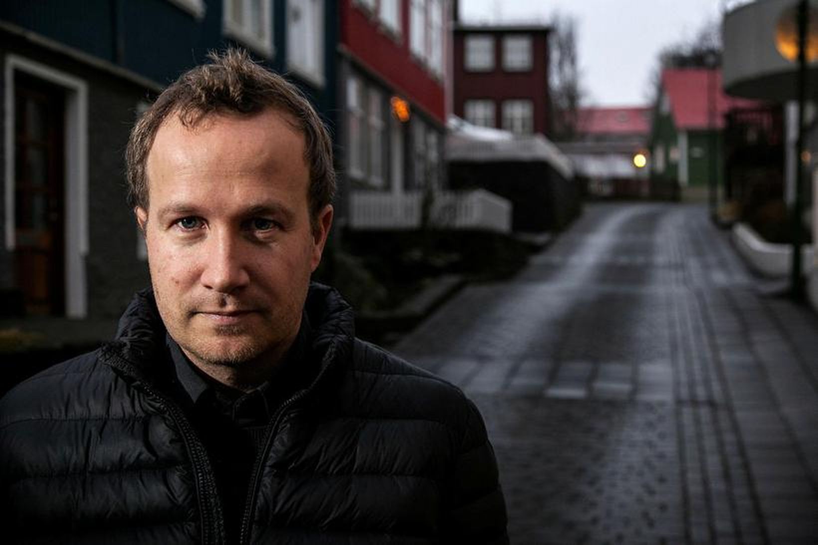 Andri Snær Magnason rithöfundur.