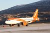 Fyrsta flugvél easyJet frá London til Akureyar