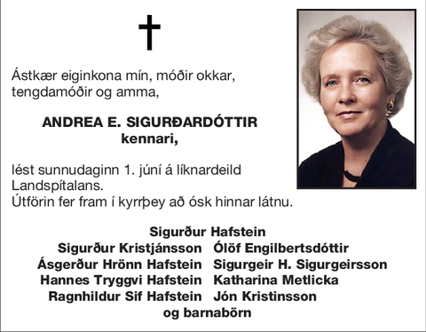 Andrea E. Sigurðardóttir