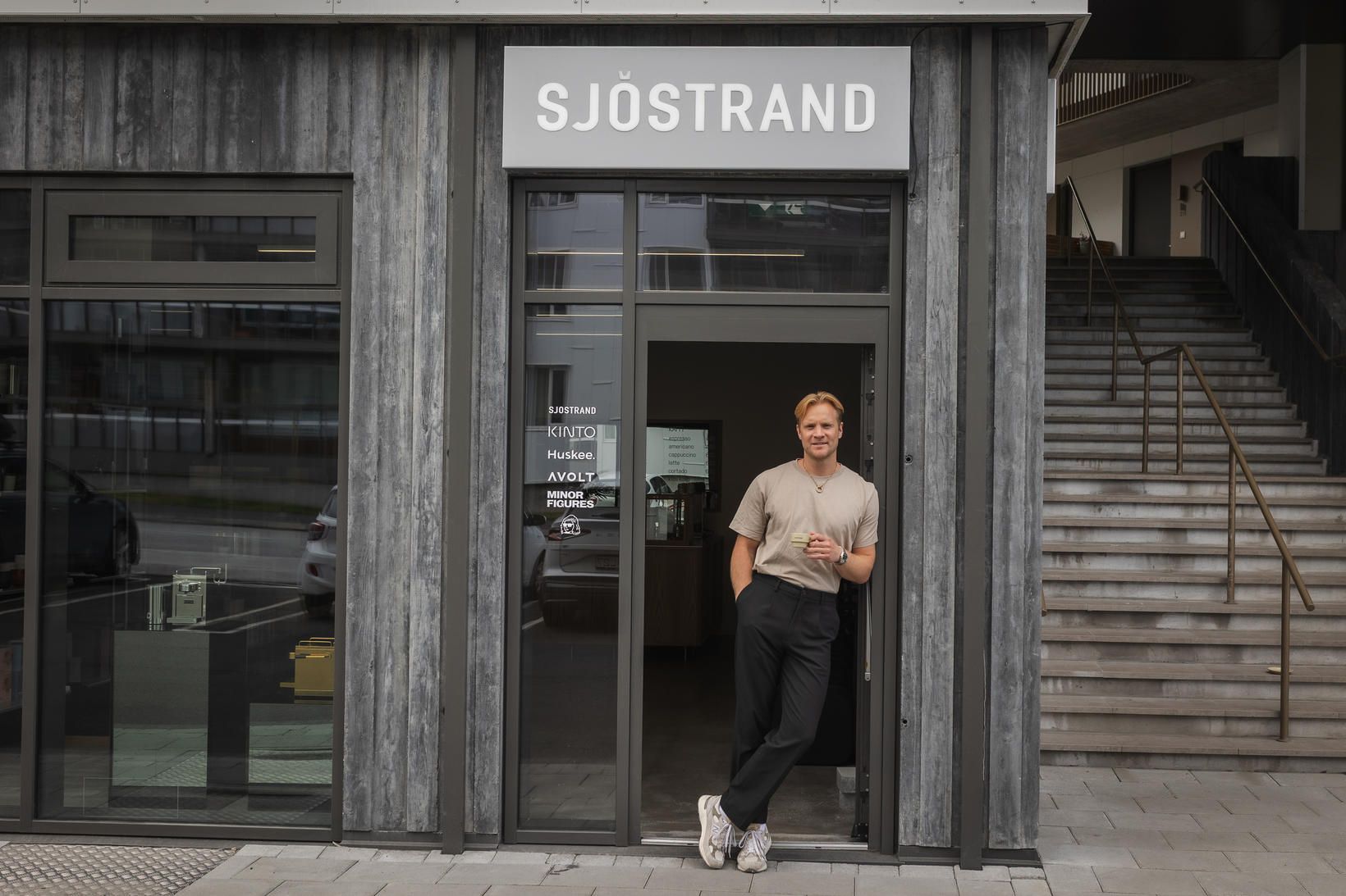 Gunnar Steinn, eigandi Sjöstrand á Íslandi.