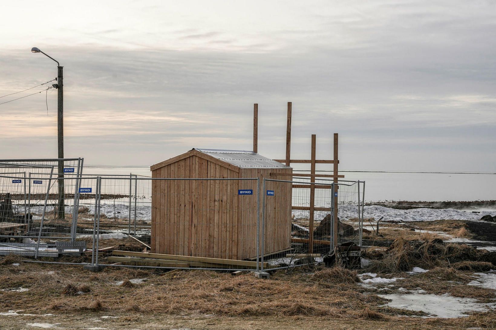 Lagt var upp með í hönnun aðstöðunnar að virða sögu …