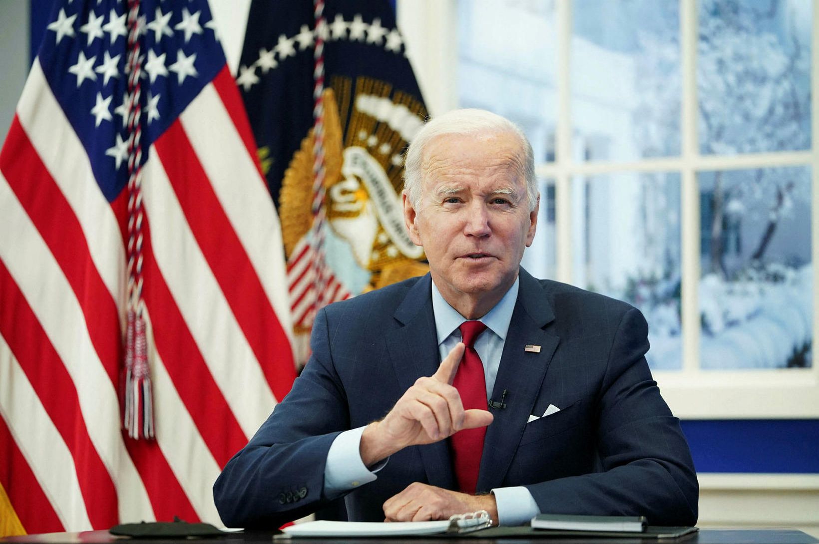 Biden segir Trump bera óskipta ábyrgð á innrásinni