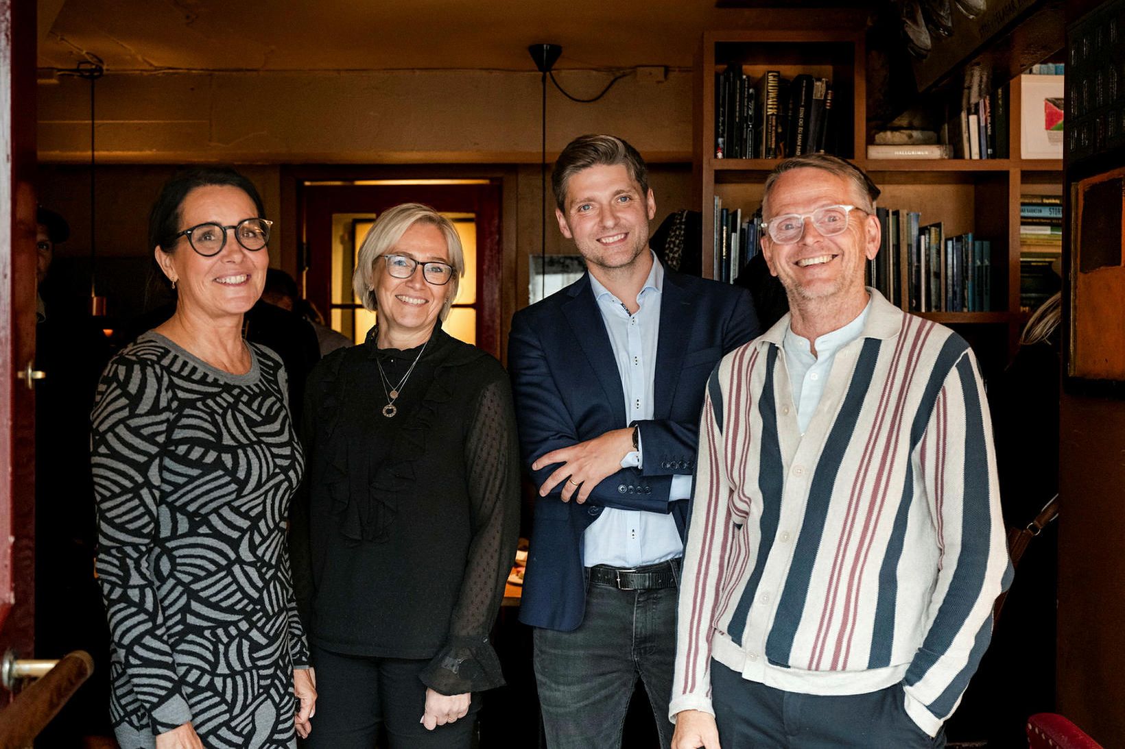 Elín Ragnarsdóttir, Arndís Lilja Guðmundsdóttir, Kári Valtýsson og Ásmundur Helgason.