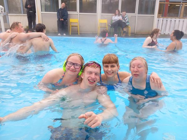 The Reykjadalur swimming pool has always been the heart of the activity and guests even go to the pool several times a day.
