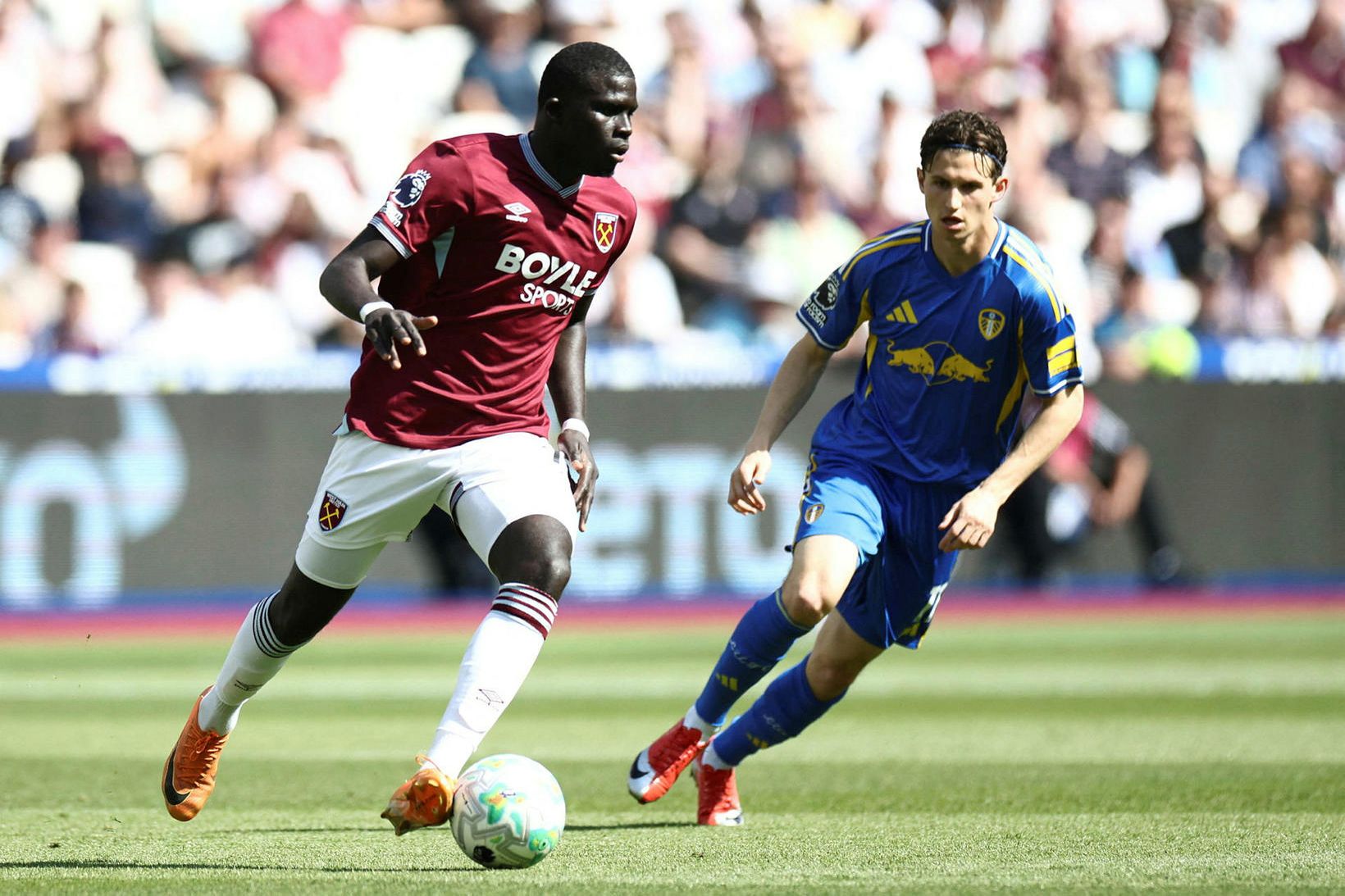 West Ham - Leeds, staðan er 2:0