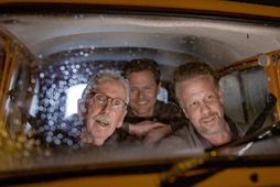 Þríeykið í heimildarmyndinni. Frá vinstri Lars Hammar, Fredrik Wikingsson og Filip Hammar.
