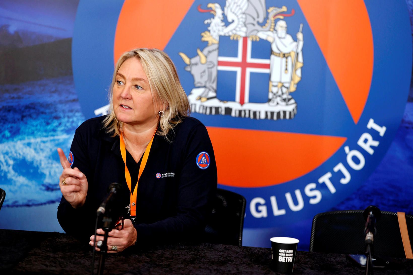 Hjördís Guðmundsdóttir, samskiptastjóri almannavarna.