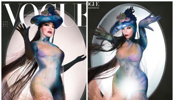 Björk prýðir forsíðu Vogue í fyrsta sinn