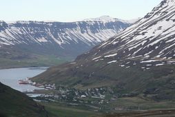 Norræna kom til Seyðisfjarðar á þriðjudag.
