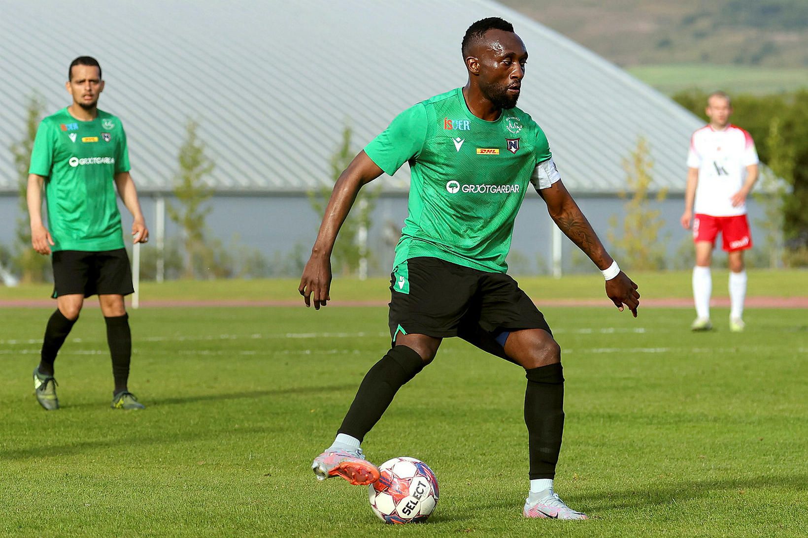 Oumar Diouck er í lykilhlutverki hjá Njarðvík og hefur nú …