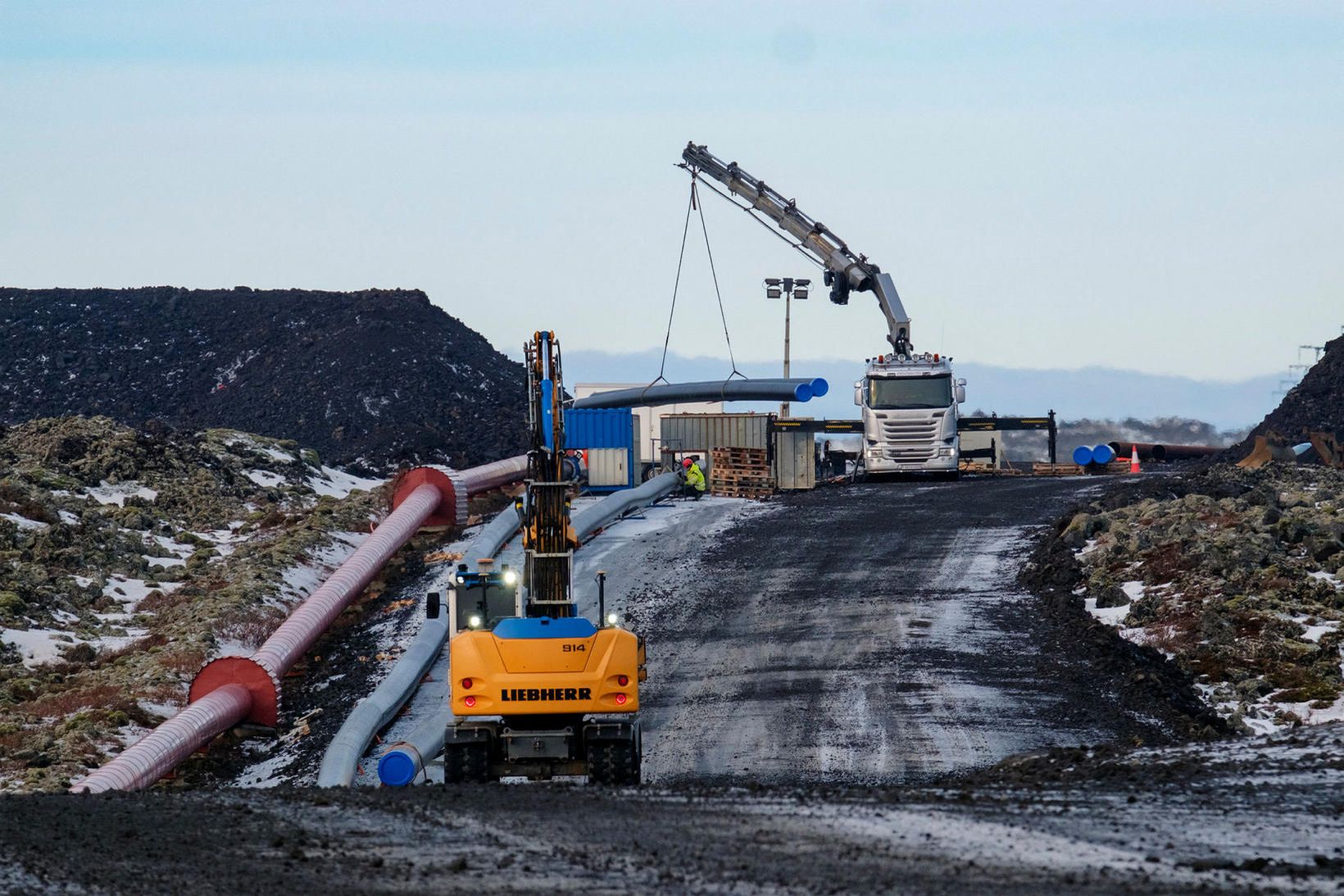 HS Veitur segja að gera megi ráð fyrir að heitt …