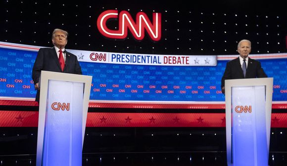 Trump þykir hafa staðið sig betur en Biden