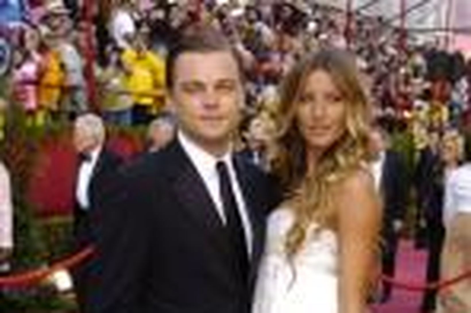 Leonardo DiCaprio og Gisele Bundchen. Þau voru par um tíma.