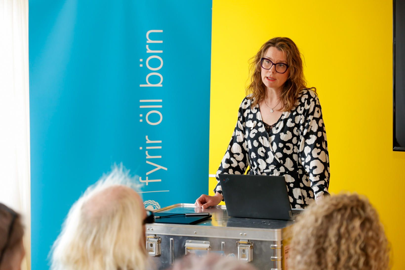 Birna Þórarinsdóttir, framkvæmdastjóri UNICEF á Íslandi.
