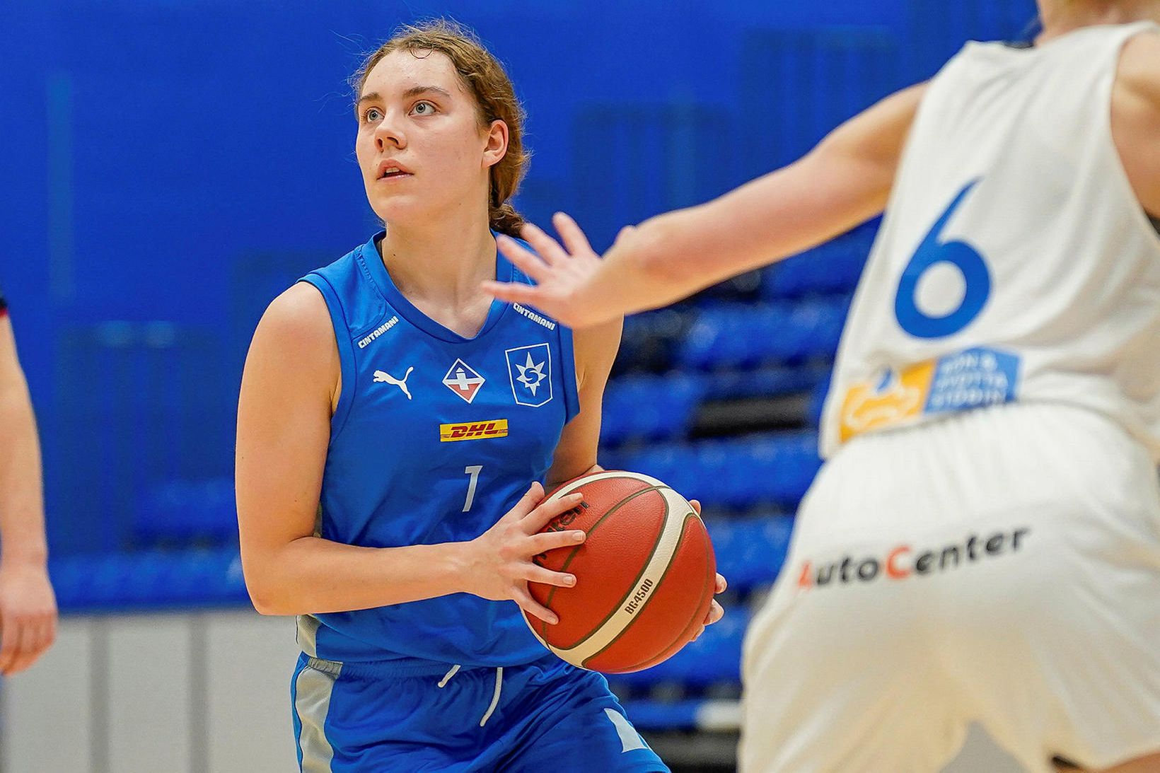 Diljá Ögn Lárusdóttir skoraði 26 stig í kvöld.