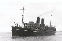 HMS Rajputana var útbúin til að verja skipalestir bandamanna á stríðárunum en skipið var sökkt …