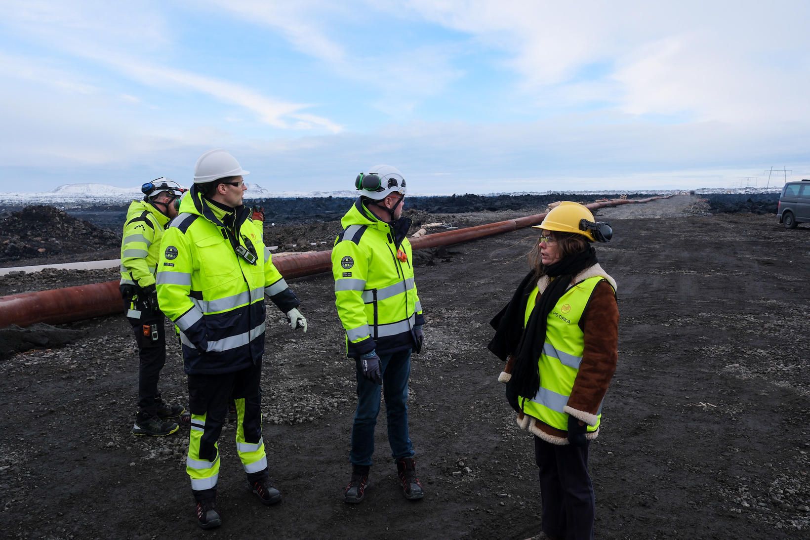 Katrín Jakobsdóttir kynnti sér aðstæður.