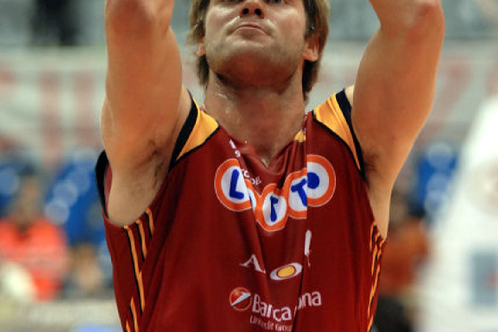 Jón Arnór Stefánsson í leik með Lottomatica Roma.