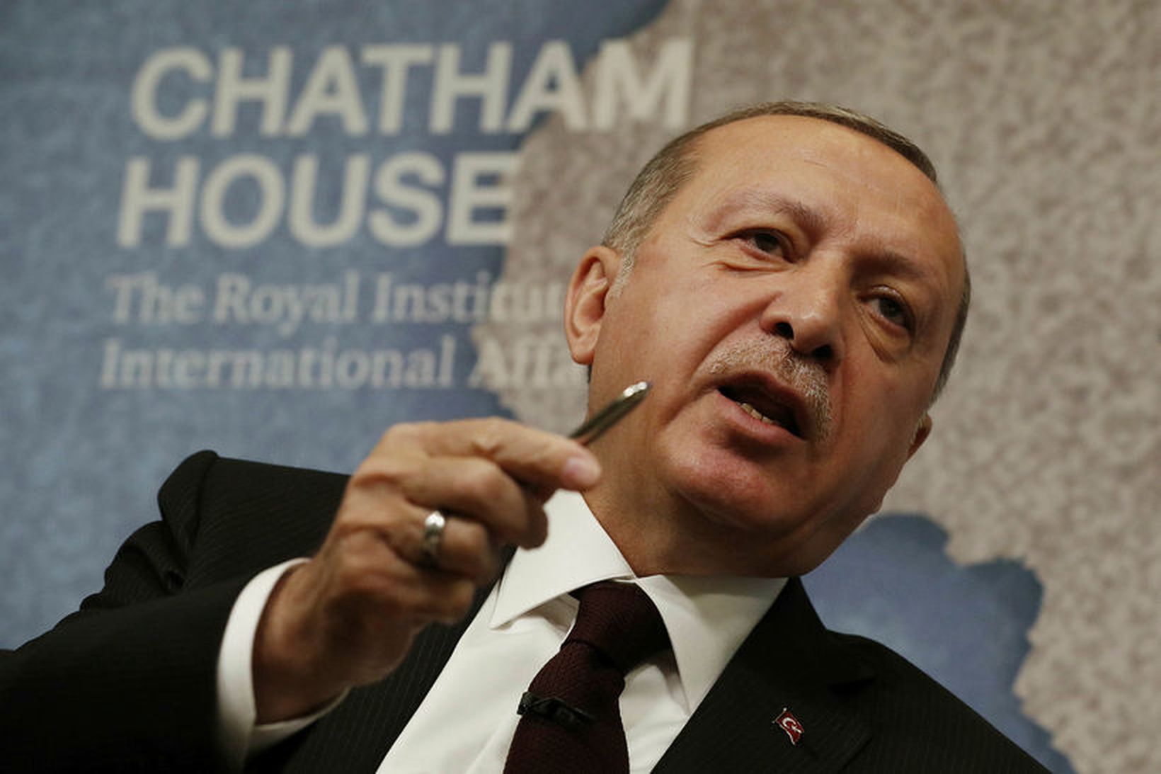 Recep Tayyip Erdogan, forseti Ísraels.
