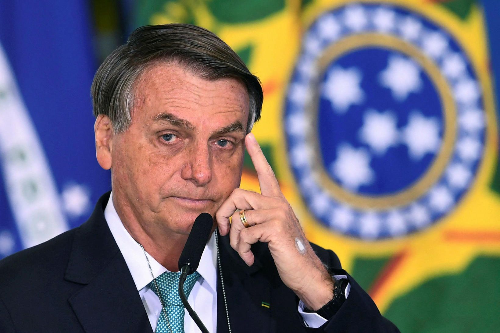 Jair Bolsonaro, forseti Brasilíu.