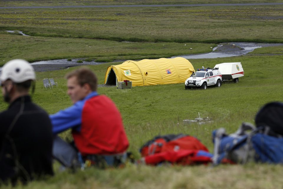 Leitað í Bleiksárgljúfri laugardaginn 28. júní 2014