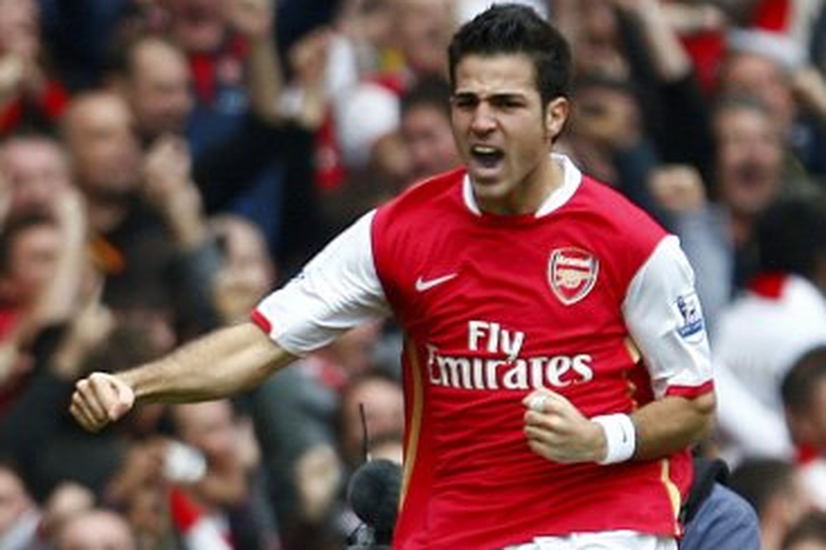 Cesc Fabregas Spánverjinn snjalli í liði Arsenal.