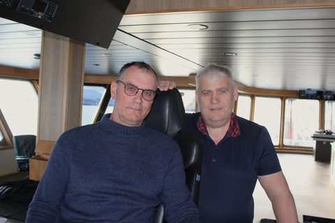 Birkir Hreinsson og Guðmundur Þ. Jónsson skipstjórar á Vilhelm Þorsteinssyni EA-11 telja augljóst að fjölgun …