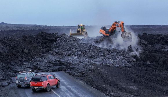 Stefnt að opnun Grindavíkurvegar um helgina