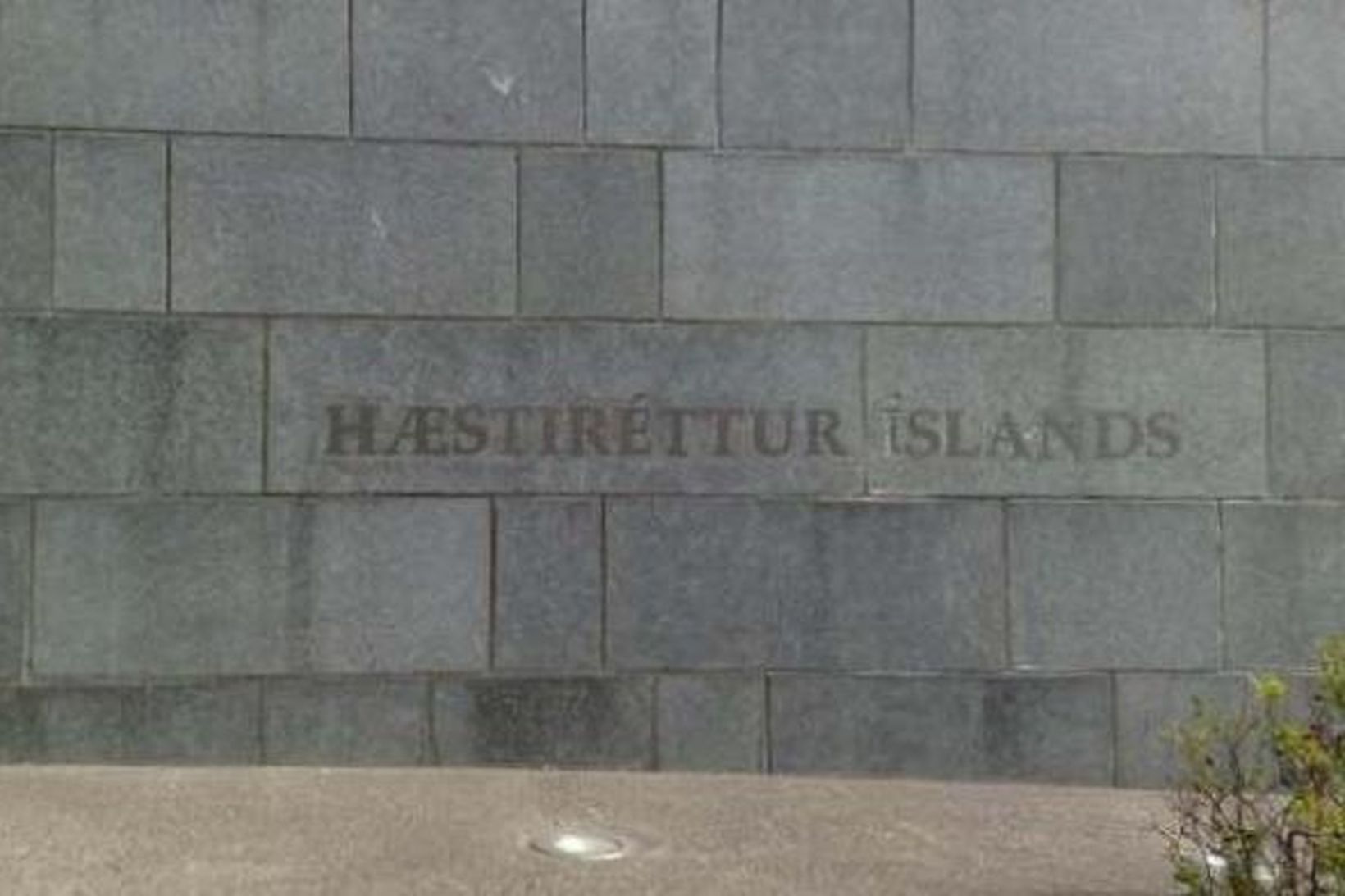 Hæstiréttur Íslands.