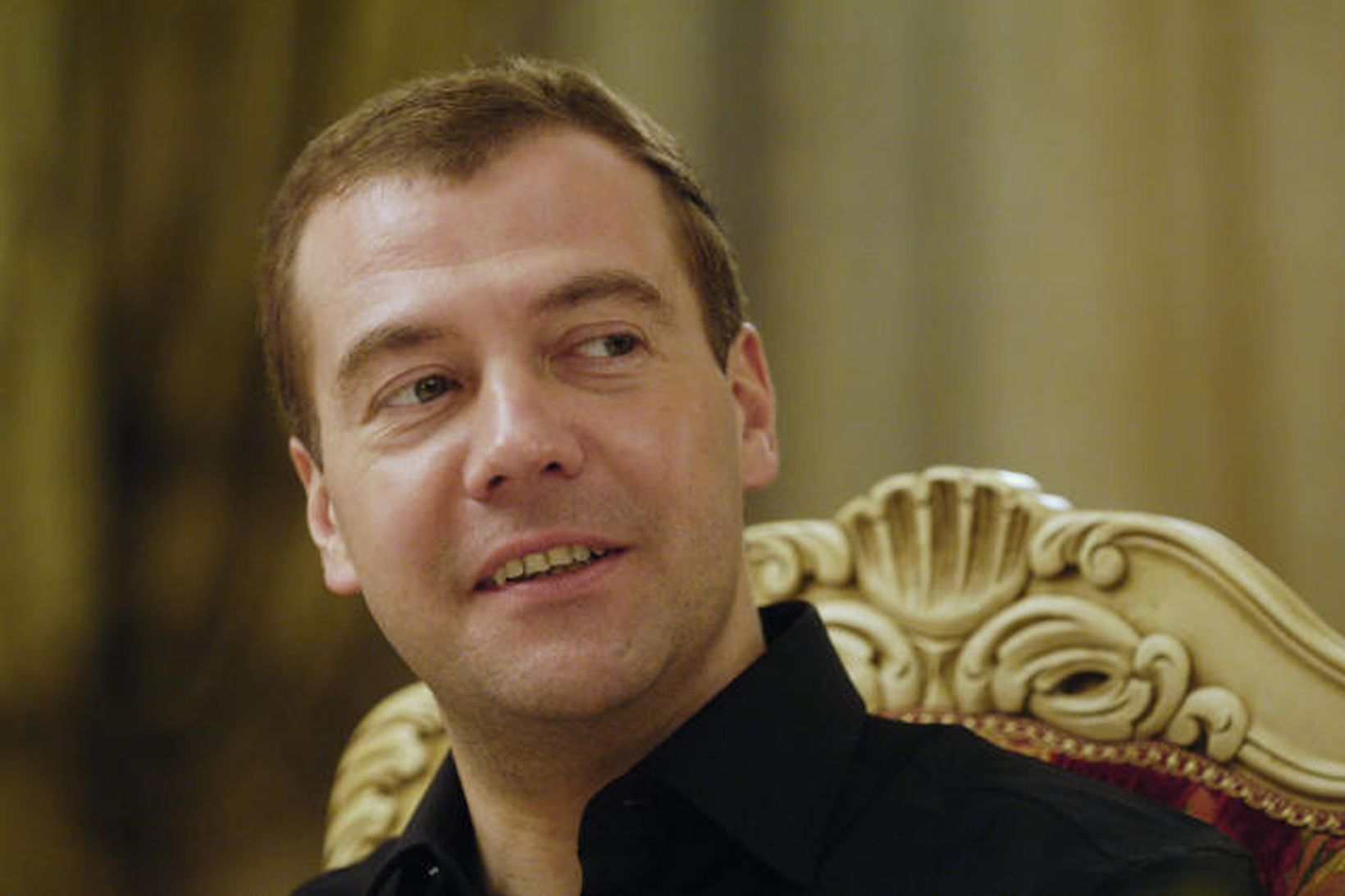 Dmitry Medvedev nýr forseti Rússlands.