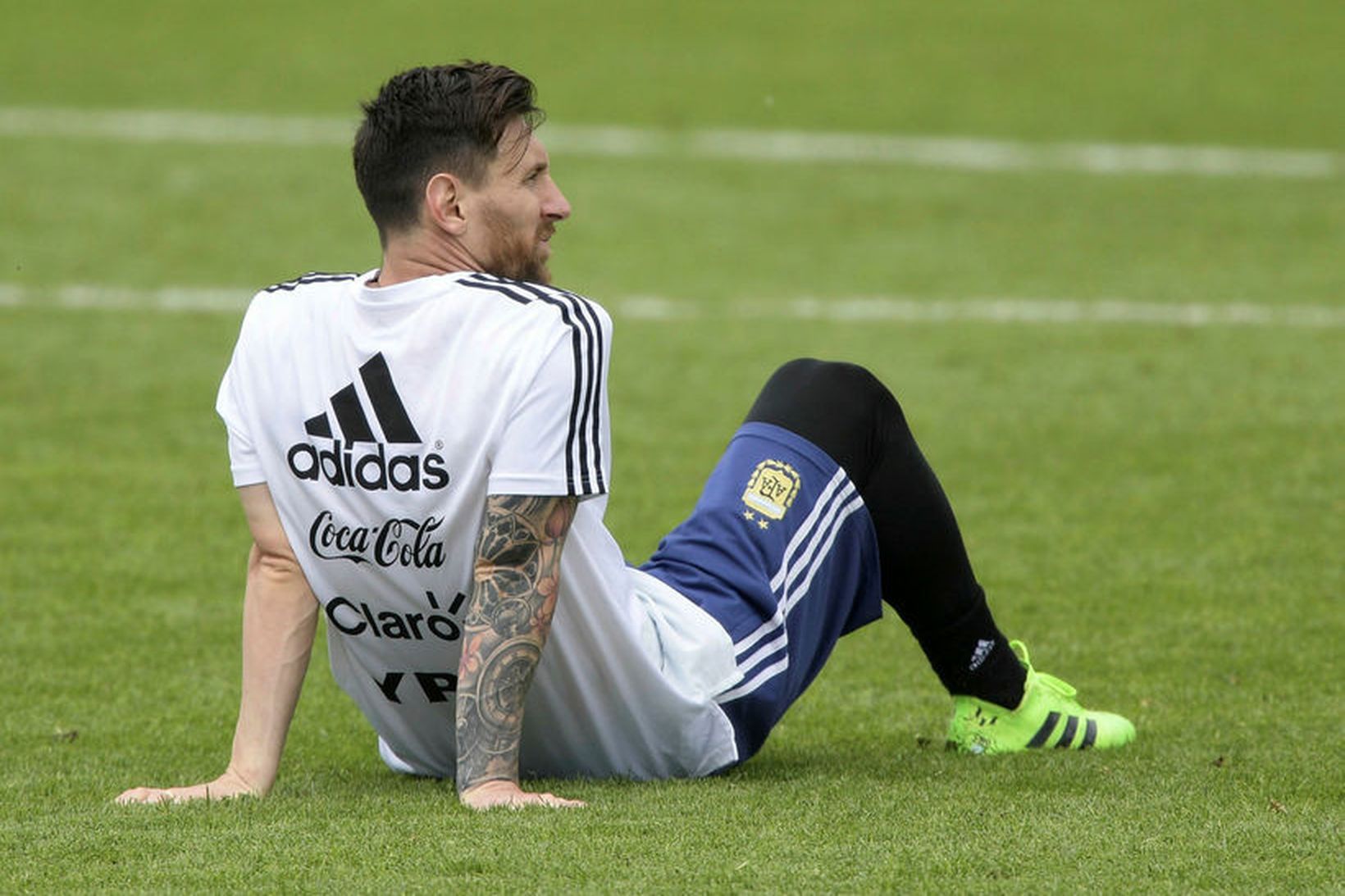 Það er mikil pressa á argentínska landsliðinu og Lionel Messi …