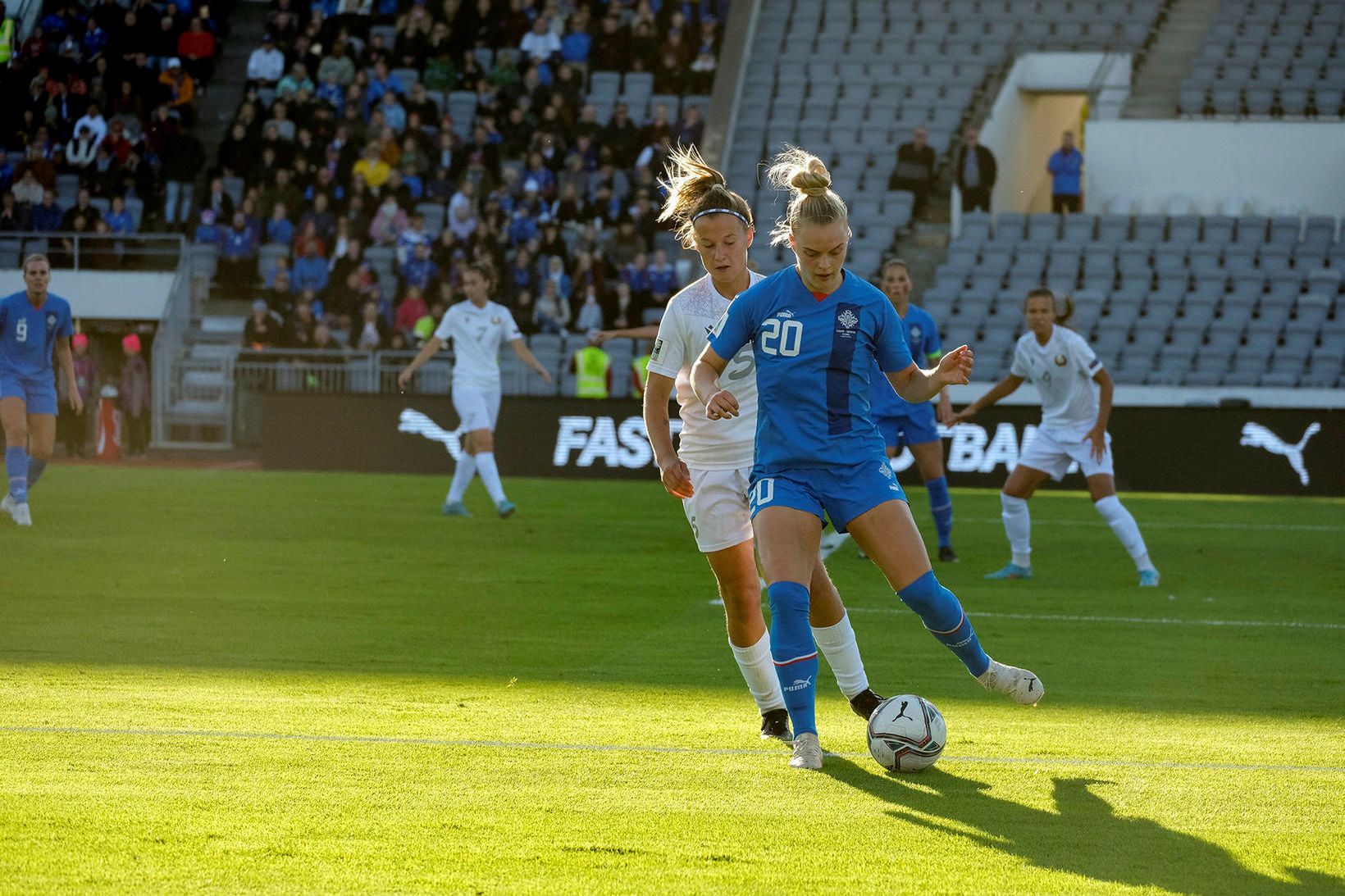 Guðný Árnadóttir er í liði umferðarinnar.